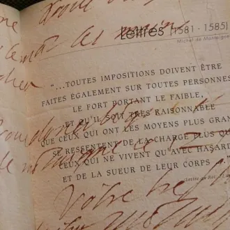 Lettres de Montaigne