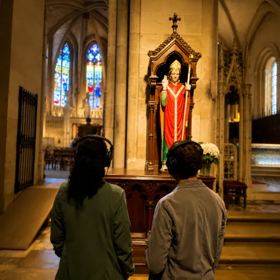 Visite sonore au cœur de la basilique ©DR