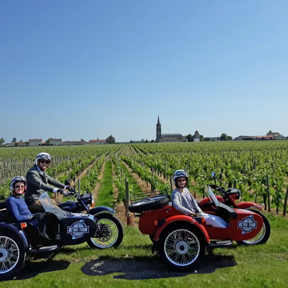 vignobles en side-car