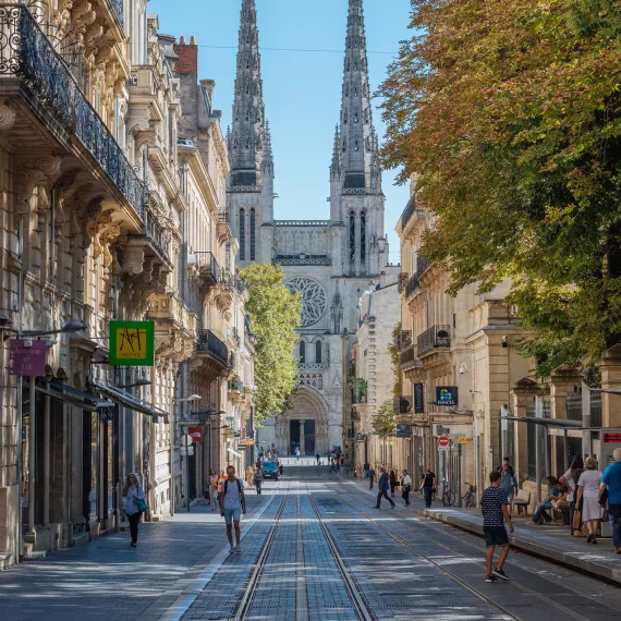 Bordeaux la ville à pieds