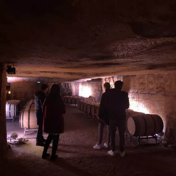 Chai souterrain Saint-Emilion