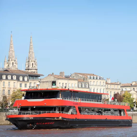 Déjeuner-croisière à Bordeaux