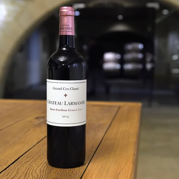 Bouteille de Saint-Emilion Grand Cru Classé Château Larmande