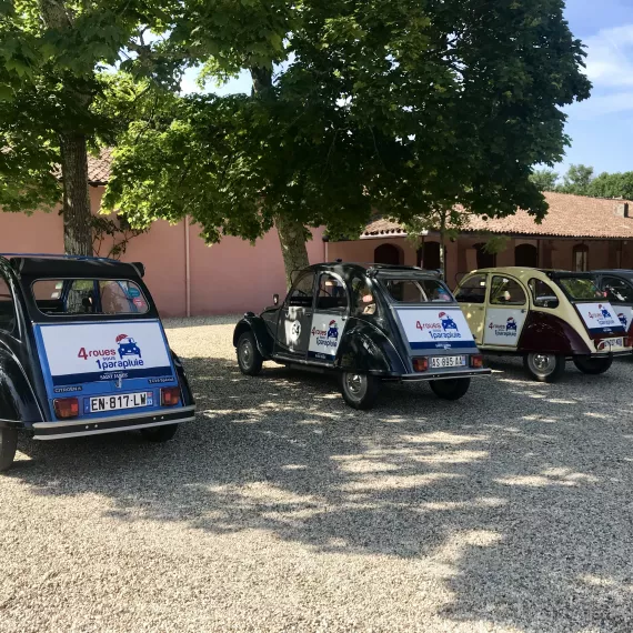 Visite privée du vignoble en 2CV – Médoc