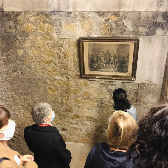 Sous sols du Monument aux Girondins