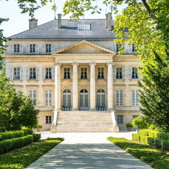 Arrêt photo au Château Margaux A La Française