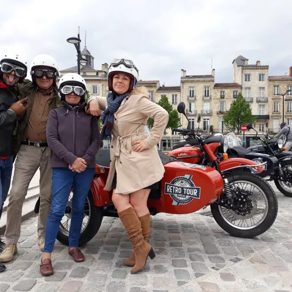 bordeaux en side car