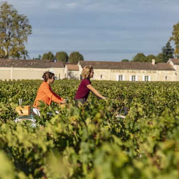 A vélo dans Margaux