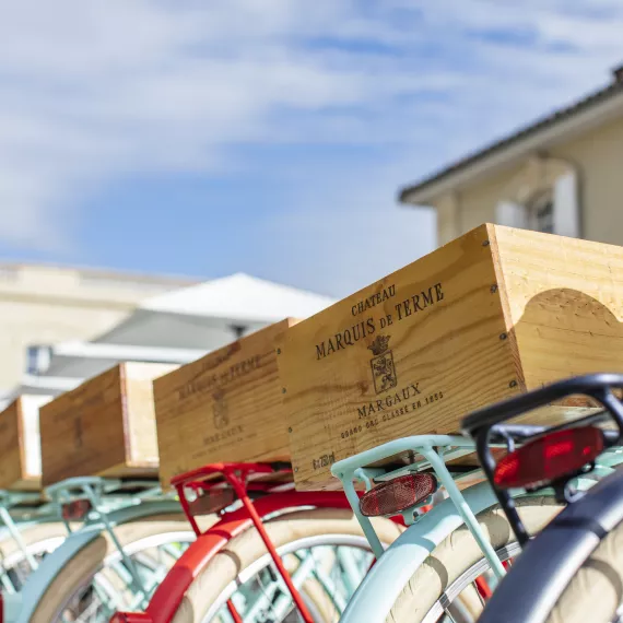Sortie à vélo au château Marquis de Terme