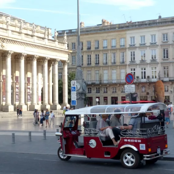 TukTuk visite de Bordeaux