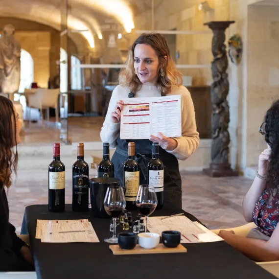 Explications pour la dégustation