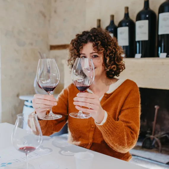 Atelier dégustation Verres-tigineux Châteaux Rol Valentin