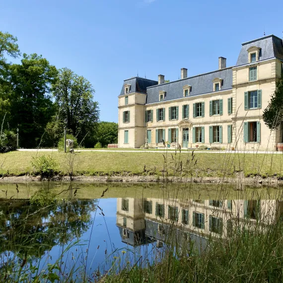Architecture du Château de Citran - Alice au Pays des Paons 