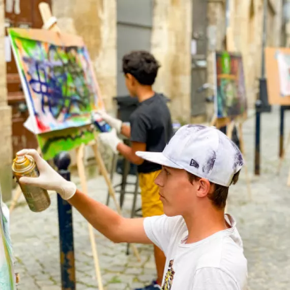 Découverte et initiation au street art