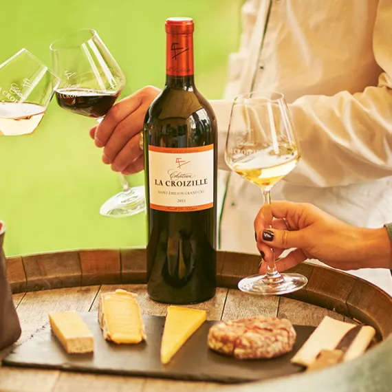 Château La Croizille gourmet tasting – vineyard tour and food pairing
