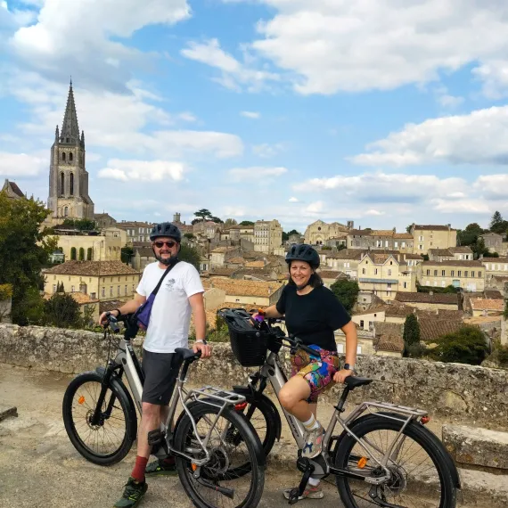 Visite de Saint-Emilion en Gravel