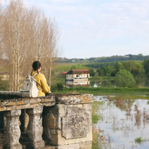 Balade à pieds Château de Portets