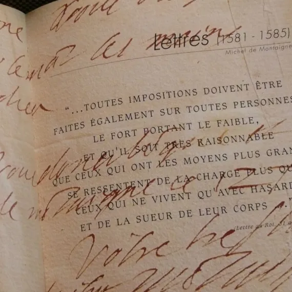 Lettres de Montaigne