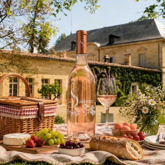 Pique-nique dans le parc du Château de Siaurac