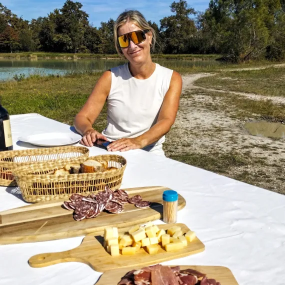 Excursion Médoc pique-nique Gravel Explore