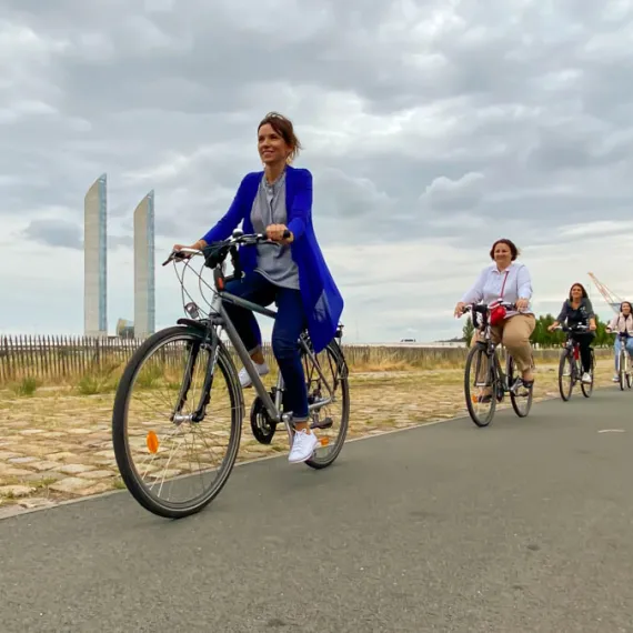 Visite de Bordeaux à vélo BEF