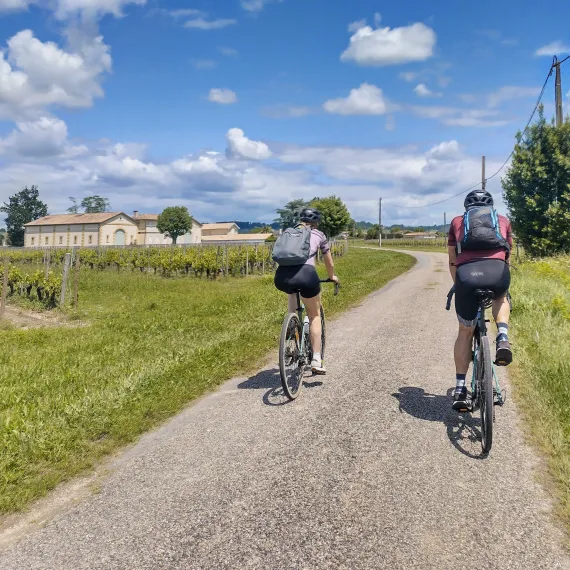 Gravel Explore route du Médoc