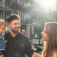 Une famille pendant la visite culinaire