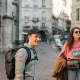 Départ de la visite culinaire avec son guide