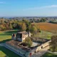 Château Le Grand Verdus du ciel drone