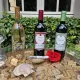 Trois bouteilles de vins du château de Siaurac