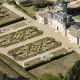 Photo au drone des jardins de Malle