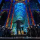 Spectacle sons et lumières choeur live Luminiscence