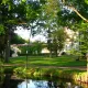 Parc arboré au Château de Siaurac