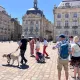 Visite sensorielle de la place de la bourse