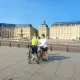 Place de la Bourse en vélo Gravel