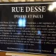 Photo explications rue Desse
