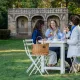 Pique-nique dans les jardins remarquables du château