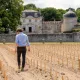 Balade dans les vigne lors de la rencontre privilège au Château de Malle
