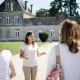 Visite à l'extérieur du Château de Cérons
